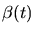 $\beta(t)$
